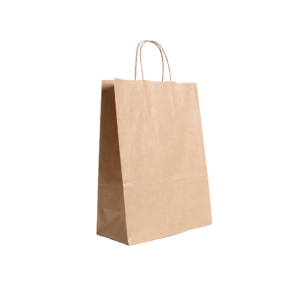 Bolsa Kraft con Asa Grande