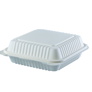 Contenedor Fécula de Maíz Beige 9x9 liso